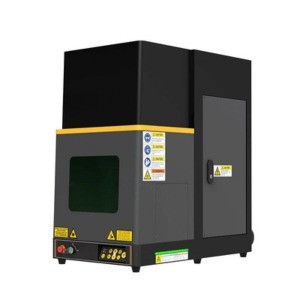 AR-P-100 ProMarker 100W 2.5D Enclosed Fiber Laser Marking Engraver with 5.9” X 5.9” Scan Area